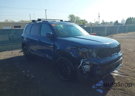 2025 Kia Telluride Sx X-Line из США, поврежденный, VIN 5XYP5DGC2SG610244